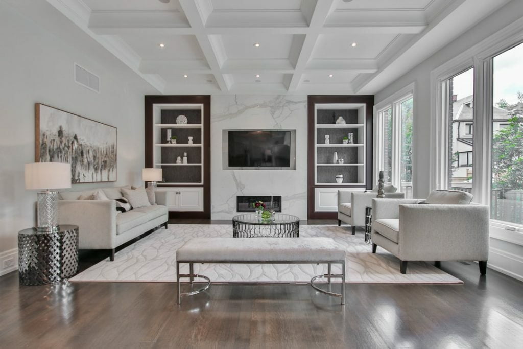 Model homes display the craftsmanship of the builder.